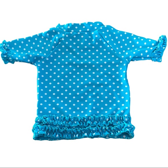 Ruffle Butts 12-18 Month Rash Guard Top - Picture 2 of 4